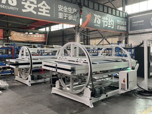 Tõhusalt juhitav stiil: rihma pöörlemismasin: 180° materjali ümberpööramine, käsitsi pingutuseta, maksimaalne tootlikkus